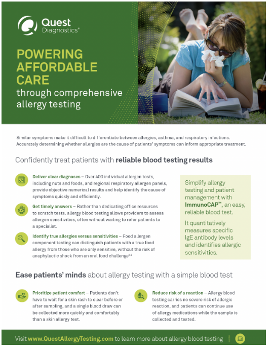 allergy blood testing overview